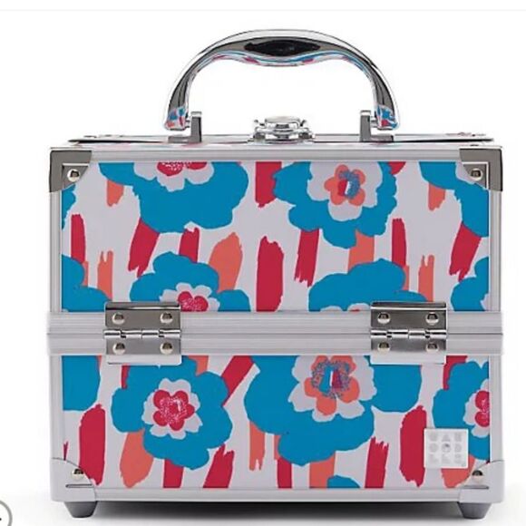 Caboodles Adored Traincase Case Makeup Organizer - Picture 6 of 9